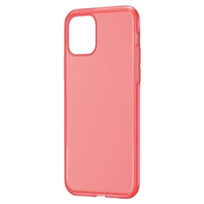 iPhone 11 Pro Case | Jelly Liquid Silica Gel (Transparent Red) - MIZO.at