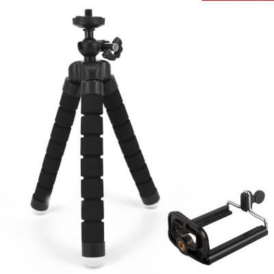 Flexible Tripod H10S Black | Phone & Camera Stand - MIZO.at