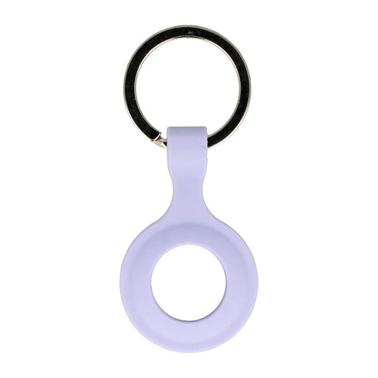 AirTag Keychain Silicone Purple | Secure & Durable Holder - MIZO.at