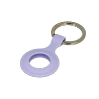 AirTag Keychain Silicone Purple | Secure & Durable Holder - MIZO.at