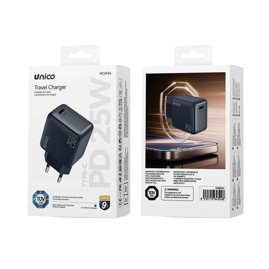 20 W USB-C PD Schnellladegerät Wandladegerät Schwarz - MIZO.at