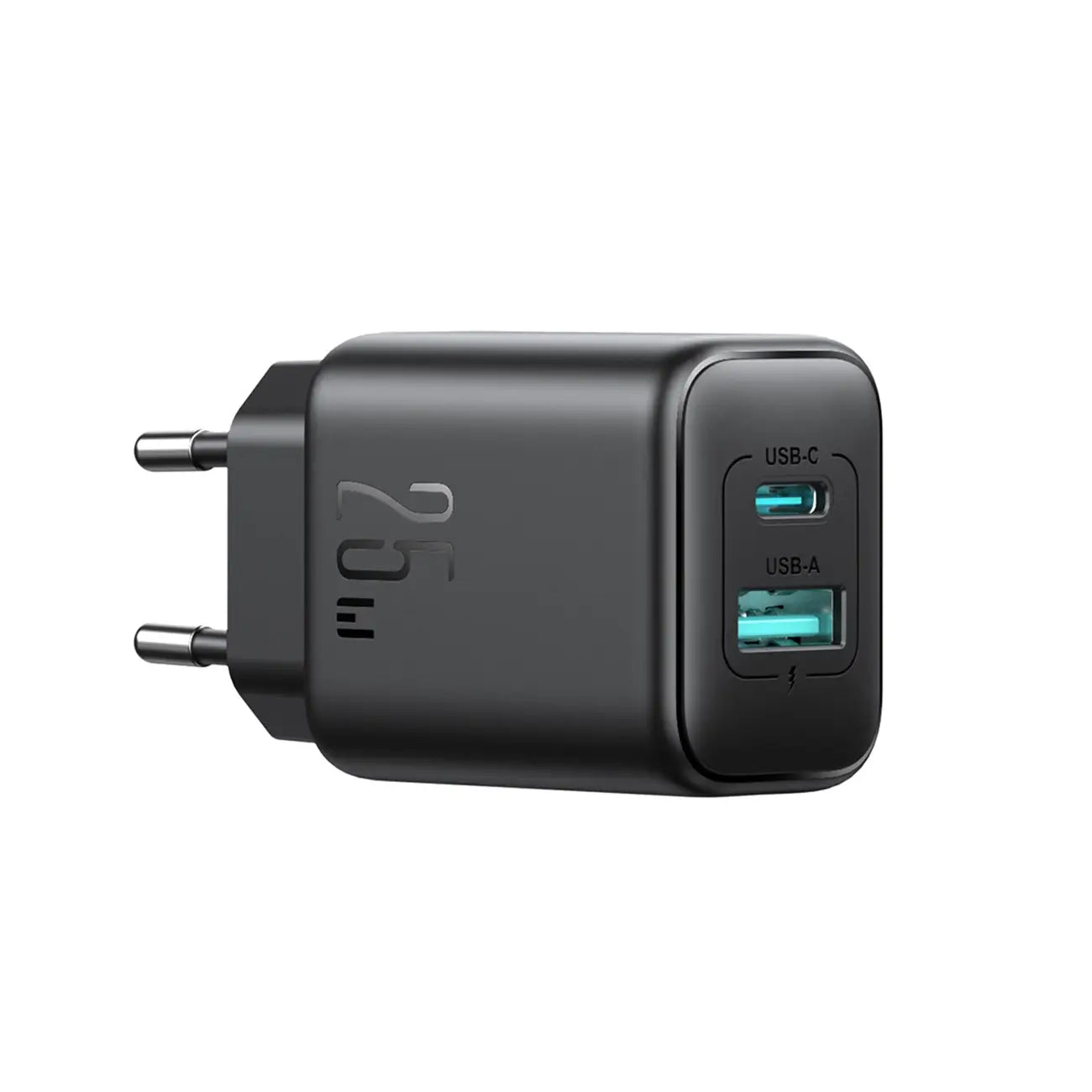 Joyroom JR-TCF13 25W USB-C/USB-A Charger – Black - MIZO.at