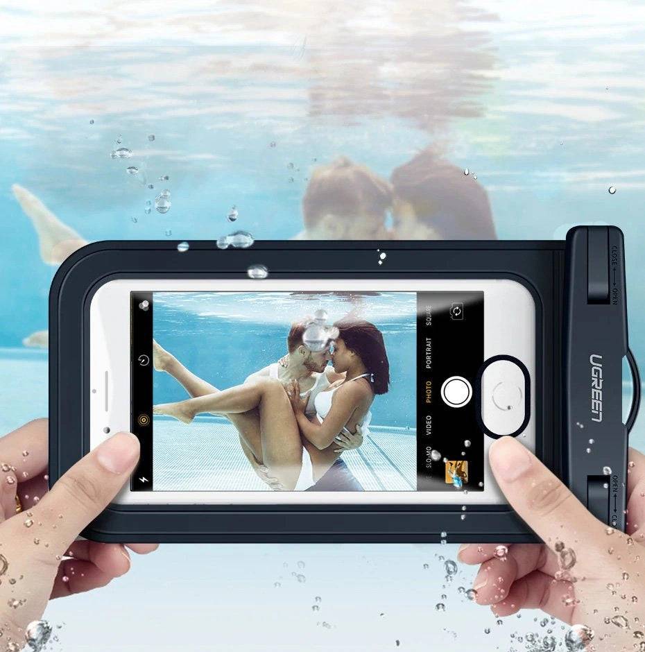 Ugreen LP186 Waterproof Case | IPX8 Protection, Touchscreen Use - MIZO.at