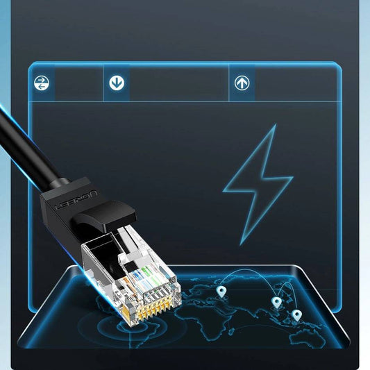 Ugreen Cat 6 Patchkabel 1 m – 1 Gbps Flach & Robust - MIZO.at