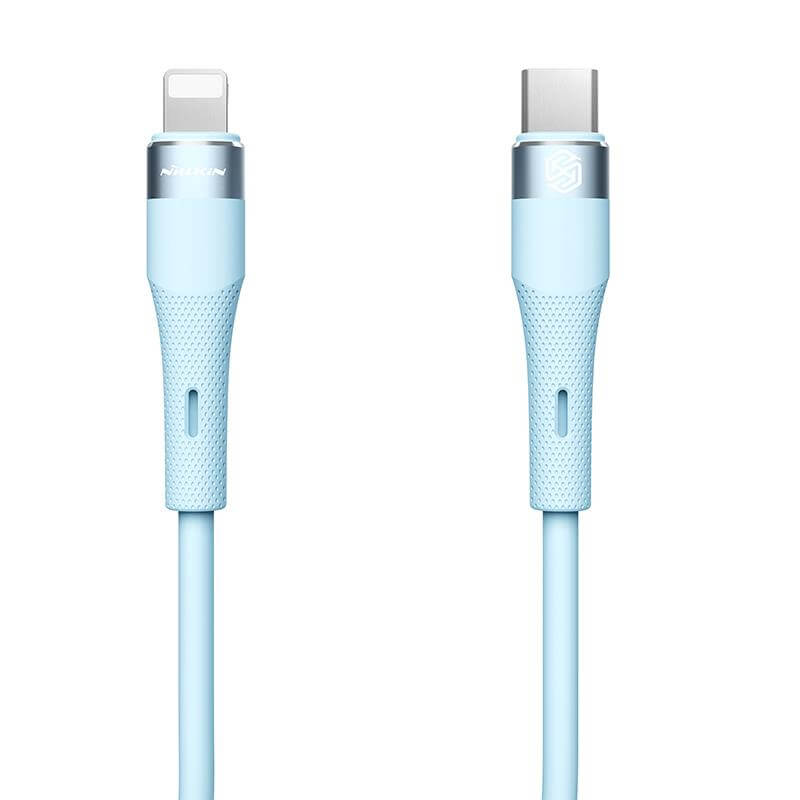 Nillkin Flowspeed Data Cable | Type-C & Lightning Blue 27W - MIZO.at