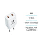 HC1907 Dual USB-C PD 20W Schnellladegerät Weiß - MIZO.at