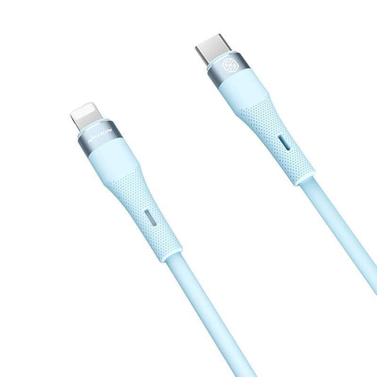Nillkin Flowspeed Data Cable | Type-C & Lightning Blue 27W - MIZO.at