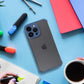 iPhone 15 Plus Mini Bumpers Case Blau – Kamera & Kantenschutz - MIZO.at