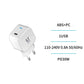 HC1872 USB-C PD3.0 30W GaN Schnellladegerät Weiß - MIZO.at