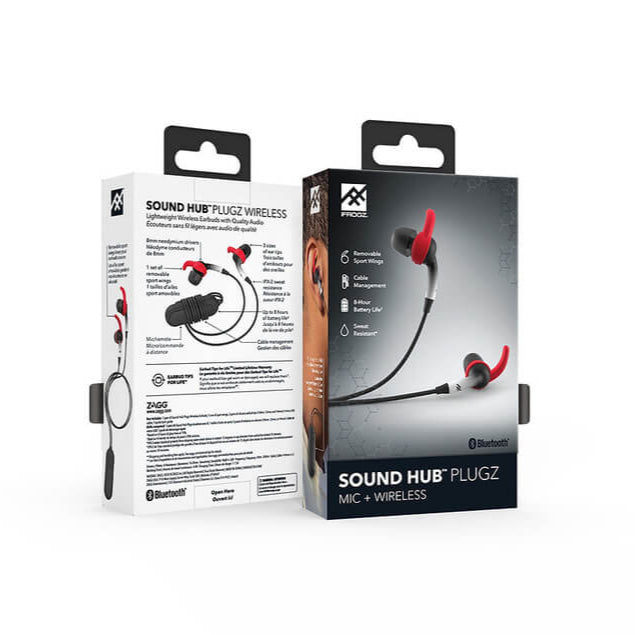 iFrogz Bluetooth Earphones with Mic | Sweatproof & 8h Battery - MIZO.at