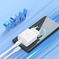 Dudao A20EU Wall Charger | Fast Charging with USB-A to USB-C - MIZO.at