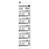 everActive CR2025 Lithium Batterien 5er Pack – 3,0V Knopfzellen - MIZO.at