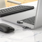 UA28 USB-A Bluetooth Adapter V5.1 – 20m Reichweite Transparent - MIZO.at
