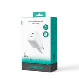 USB C Ladegerät 45W GaN Schnellladegerät Dual USB C mit Kabel Joyroom JR-TCL05 - MIZO.at