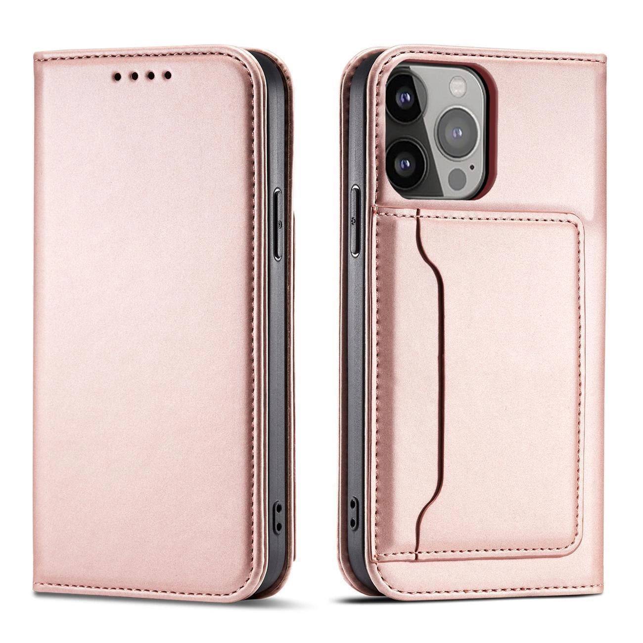 Samsung Galaxy S23 Magnet Card Case | Flip Wallet - Pink - MIZO.at