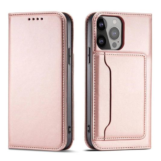 Galaxy S23 Magnet Card Wallet Case Pink – Flipcover & Stand - MIZO.at
