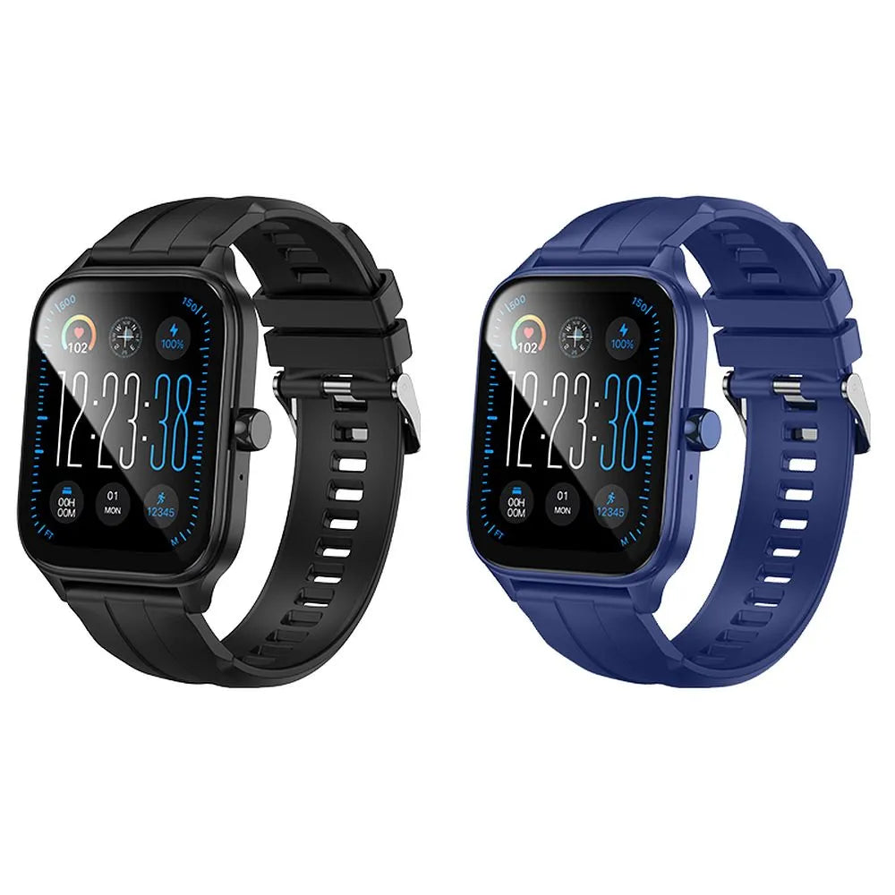 Hoco Y27 Smartwatch 1,95" TFT Anruffunktion Blau IPX4 - MIZO.at