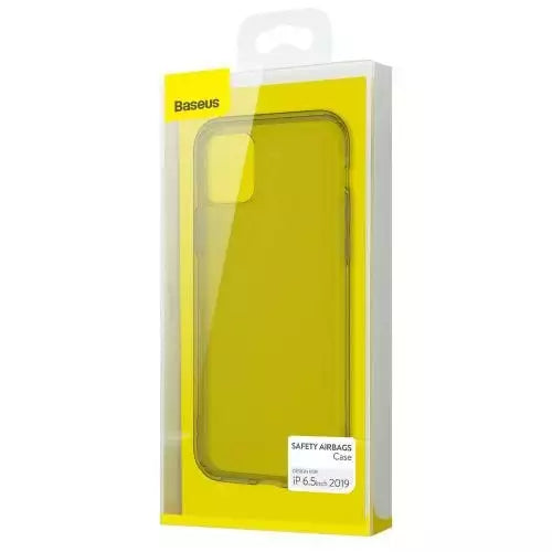 iPhone 11 Pro Case Safety Airbags – Transparent Schwarz Schutz - MIZO.at