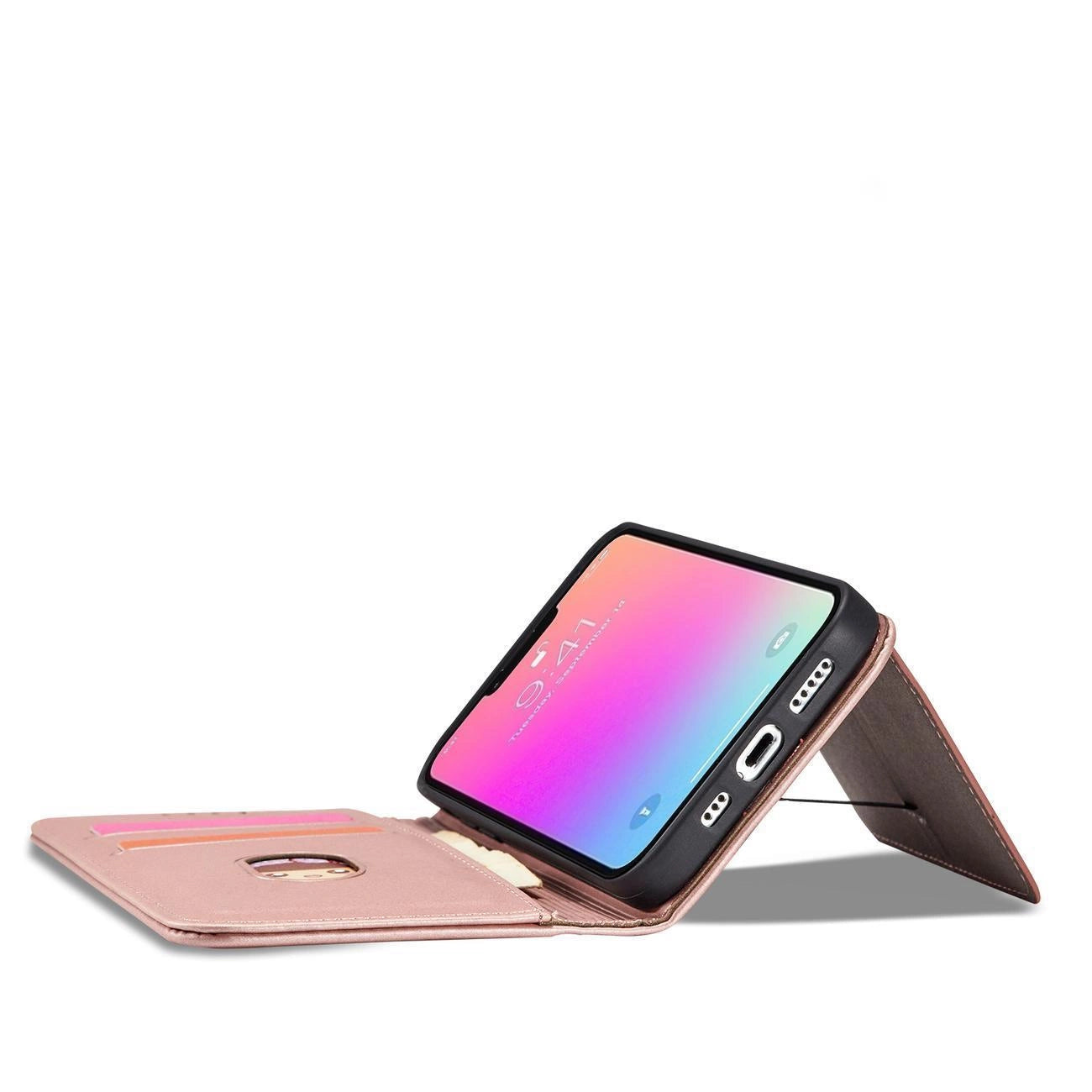 Samsung Galaxy S23 Magnet Card Case | Flip Wallet - Pink - MIZO.at