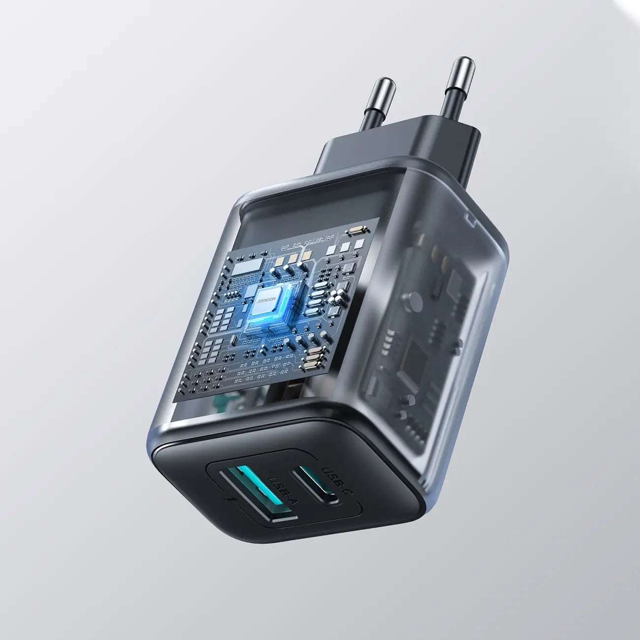 Joyroom JR-TCF13 25W USB-C/USB-A Charger – Black