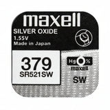 Maxell 379 SR521SW Silberoxid Uhrbatterie Made in Japan - MIZO.at