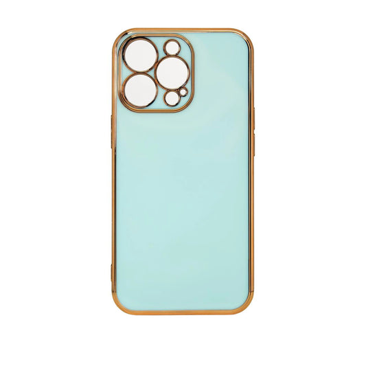 Mint iPhone 12 Pro Max Case – Goldrahmen Farbwechsel Schutzcover Premium - MIZO.at