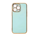Mint iPhone 12 Pro Max Case – Goldrahmen Farbwechsel Schutzcover Premium - MIZO.at
