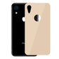 iPhone XR Rückschutz Vollabdeckung Curved T-Glass – Gold - MIZO.at