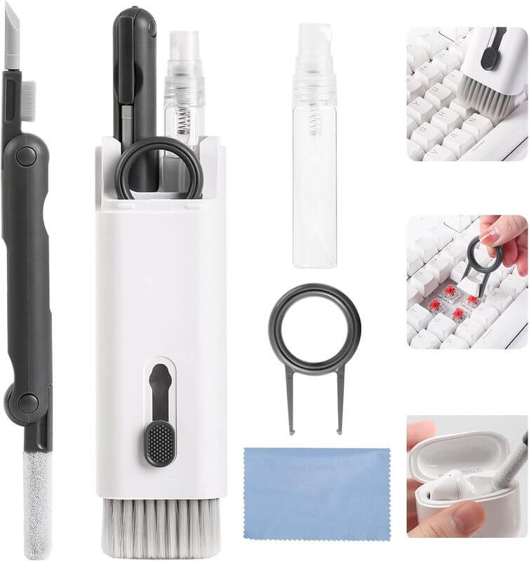T-PHOX Electronics Cleaner | 7-in-1 Multifunctional Kit Black - MIZO.at