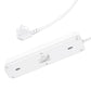 Hoco Steckerleiste 1,8m 4 Steckdosen 2x USB-A USB-C QC PD Weiß - MIZO.at