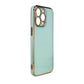 Mint iPhone 12 Pro Max Case – Goldrahmen Farbwechsel Schutzcover Premium - MIZO.at