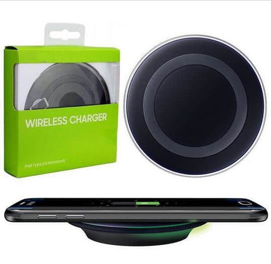 Wireless Charger S6 | 5W Qi-Ladepad Induktiv Schwarz - MIZO.at