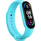 Ersatzarmband für Xiaomi Mi Band 5/6/7 | Hellblau, Silikon, Verstellbar - MIZO.at