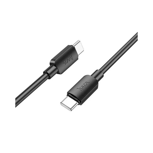 HOCO X96 USB-C auf USB-C Kabel 60W (1m) – PD Schnellladekabel Schwarz - MIZO.at