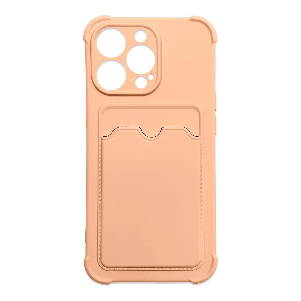 iPhone 13 Pro Card Wallet | Pink Airbag Armor Case - MIZO.at