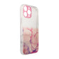 Rosa Marmor iPhone 12 Pro Max Case – Transparent Gel Schutzcover Premium - MIZO.at