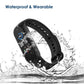 Ersatzarmband für Xiaomi Mi Band 5/6/7 | Hellblau, Silikon, Verstellbar - MIZO.at