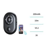 Unico RT1718 Bluetooth-Fernbedienung TikTok & Selfies – Schwarz - MIZO.at