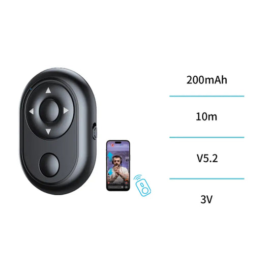 Unico RT1718 Bluetooth-Fernbedienung TikTok & Selfies – Schwarz - MIZO.at