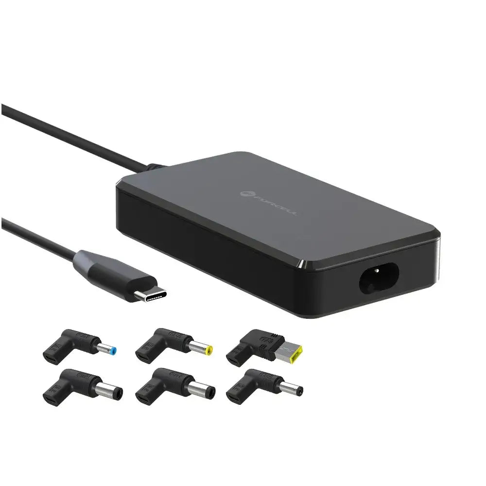 Forcell E856 Universal Laptop Charger 90W 6 Adapter Schwarz - MIZO.at