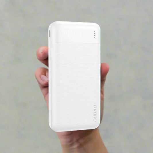 Dudao K18 Pro Powerbank 20000mAh White | Triple Port Charger - MIZO.at
