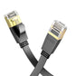 Hoco US07 10 m Cat6 Gigabit Ethernet Kabel – Flach Schwarz - MIZO.at