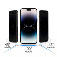 Tempered Privacy Glass for iPhone 15 Pro Max | 9H Protection - MIZO.at