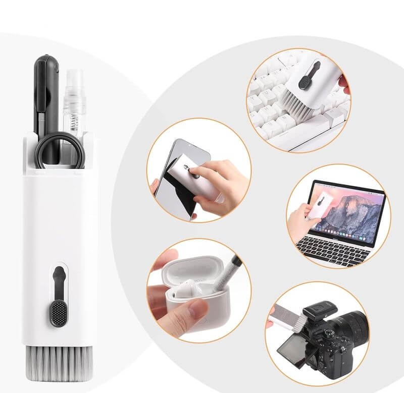 T-PHOX Electronics Cleaner | 7-in-1 Multifunctional Kit Black - MIZO.at
