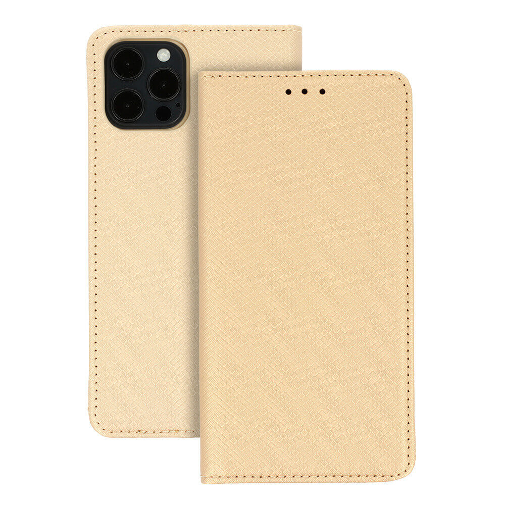Samsung Galaxy A55 5G Gold Smart Book Magnet Case | Premium Protection - MIZO.at