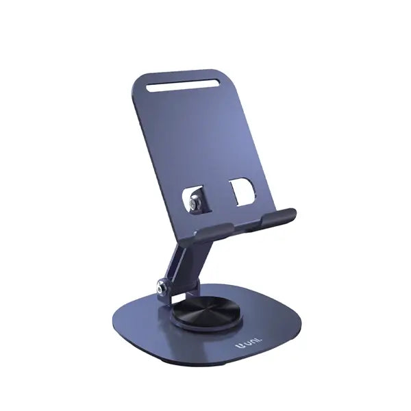 Unico BR1499 Metall-Handyhalter Faltbar – 360° Drehung Silber - MIZO.at