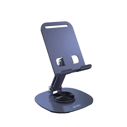 Unico BR1499 Metall-Handyhalter Faltbar – 360° Drehung Silber - MIZO.at