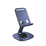 Unico BR1499 Metall-Handyhalter Faltbar – 360° Drehung Silber - MIZO.at