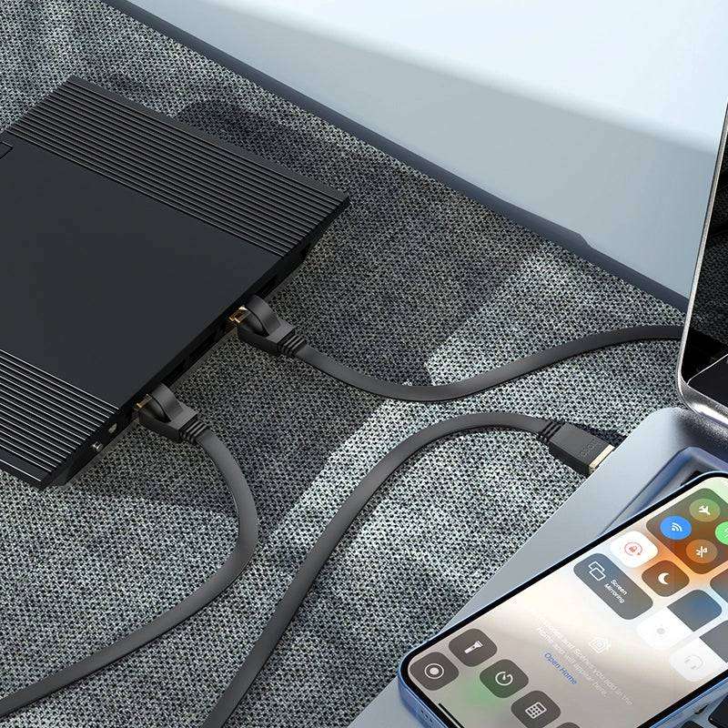 HOCO Gigabit Ethernet Cable | 10M Cat6 Network LAN Cable US07 - MIZO.at