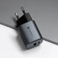 FORCELL GaN VT-31 33W Ladegerät – USB-C PD & USB-A QC4.0 Fast Charger Grau - MIZO.at
